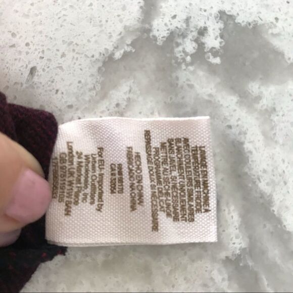 Free People Diamond Print plaid knit Mini‎ Skirt Black /Red XS - Picture 6 of 7